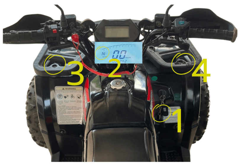 รถ ATV Hunter Pro 150